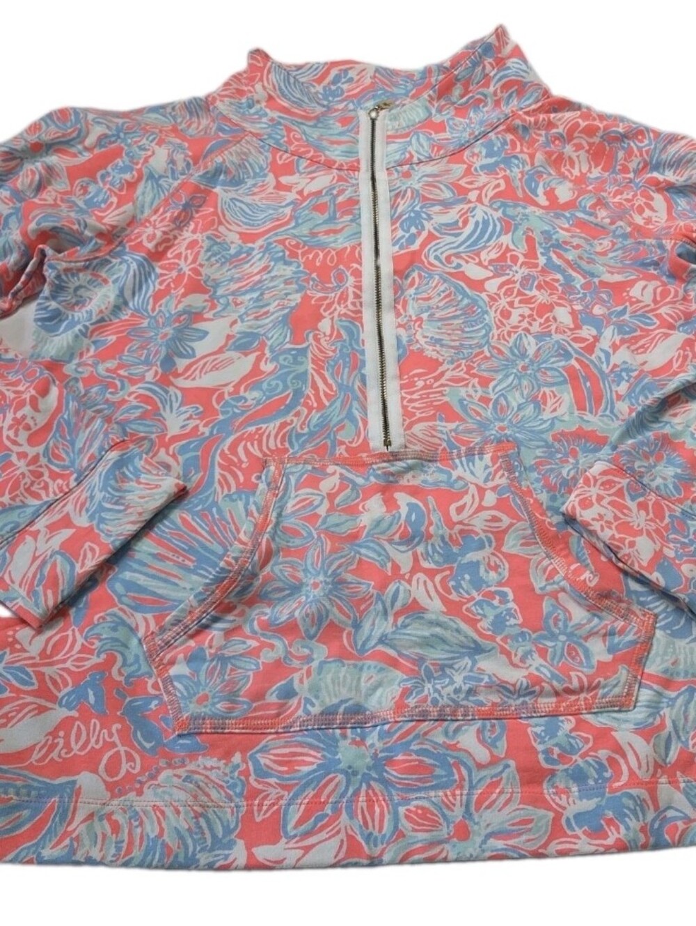 Lilly Pulitzer Skipper Pullover 3/4 Zip
